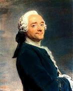 LA TOUR, Maurice Quentin de Self-Portrait s oil painting